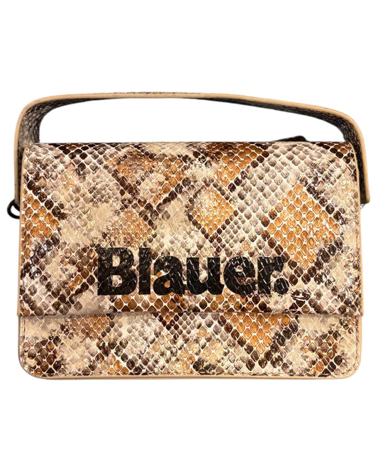 Borsa pitonata - Blauer