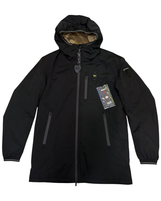 GIUBBETTO NASTRATO CON PELLICCIA ECO JARVIS - Blauer