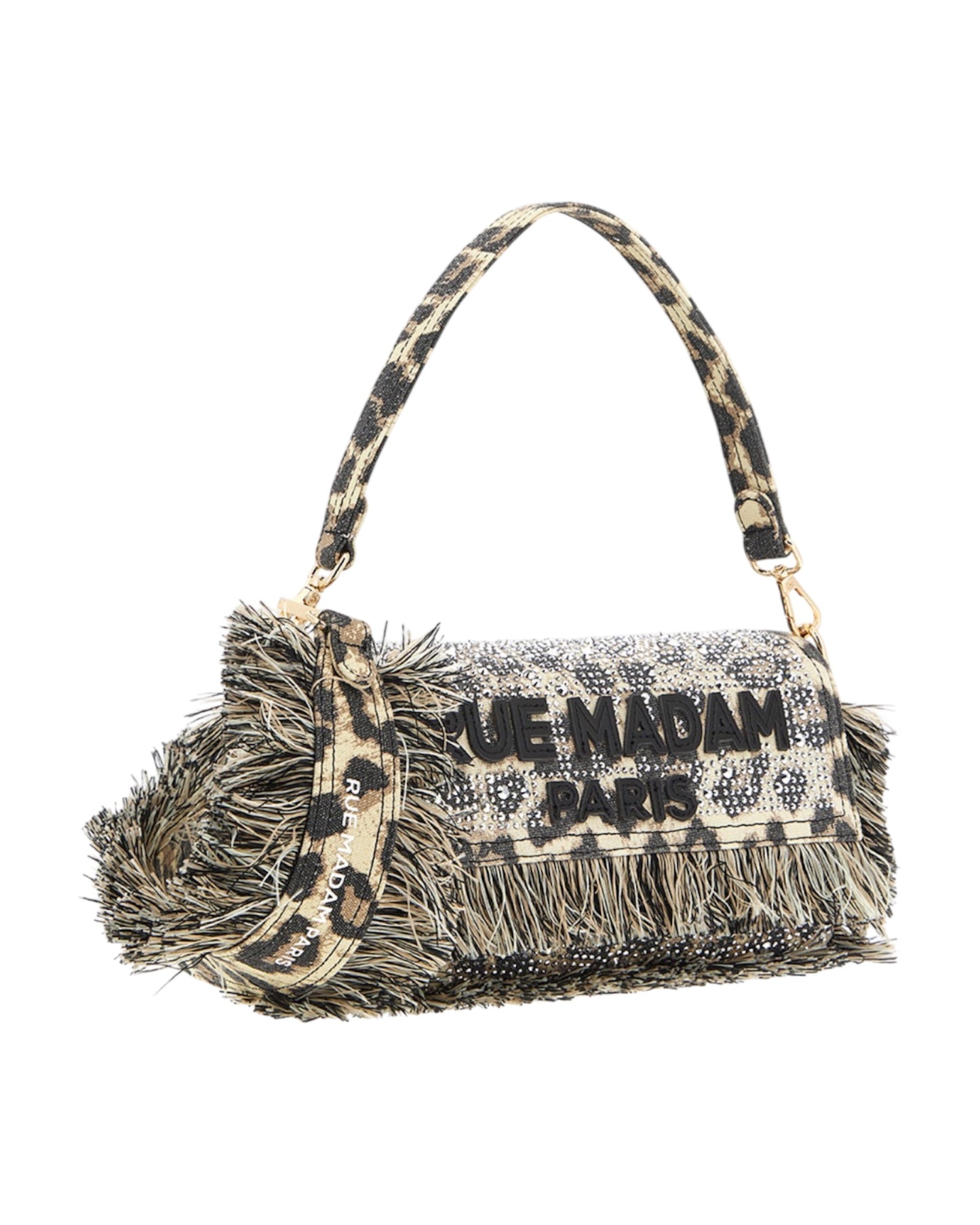 Borsa Shoulder Casablanca Canvas Rue Madam Paris