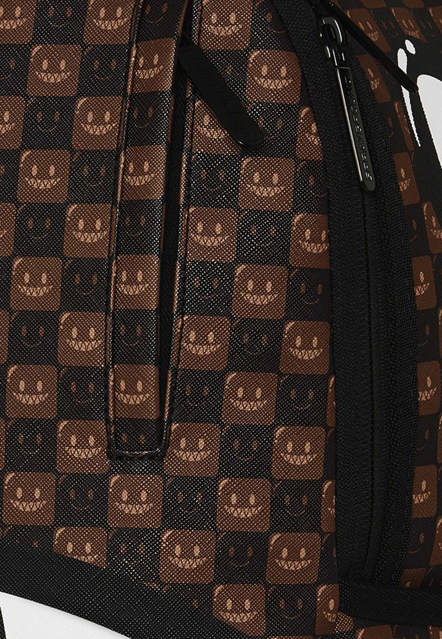 Zaino Sprayground Sharks In Paris WTF Bubbly Brown Check Backpack