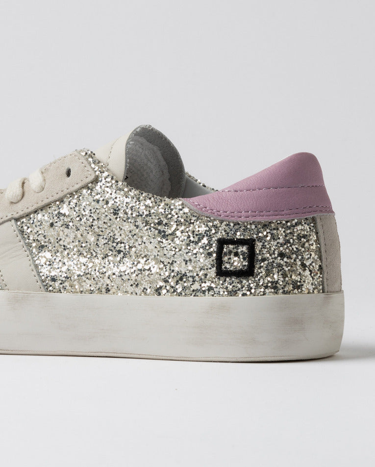 HILL LOW GLITTER PLATINUM - D.A.T.E