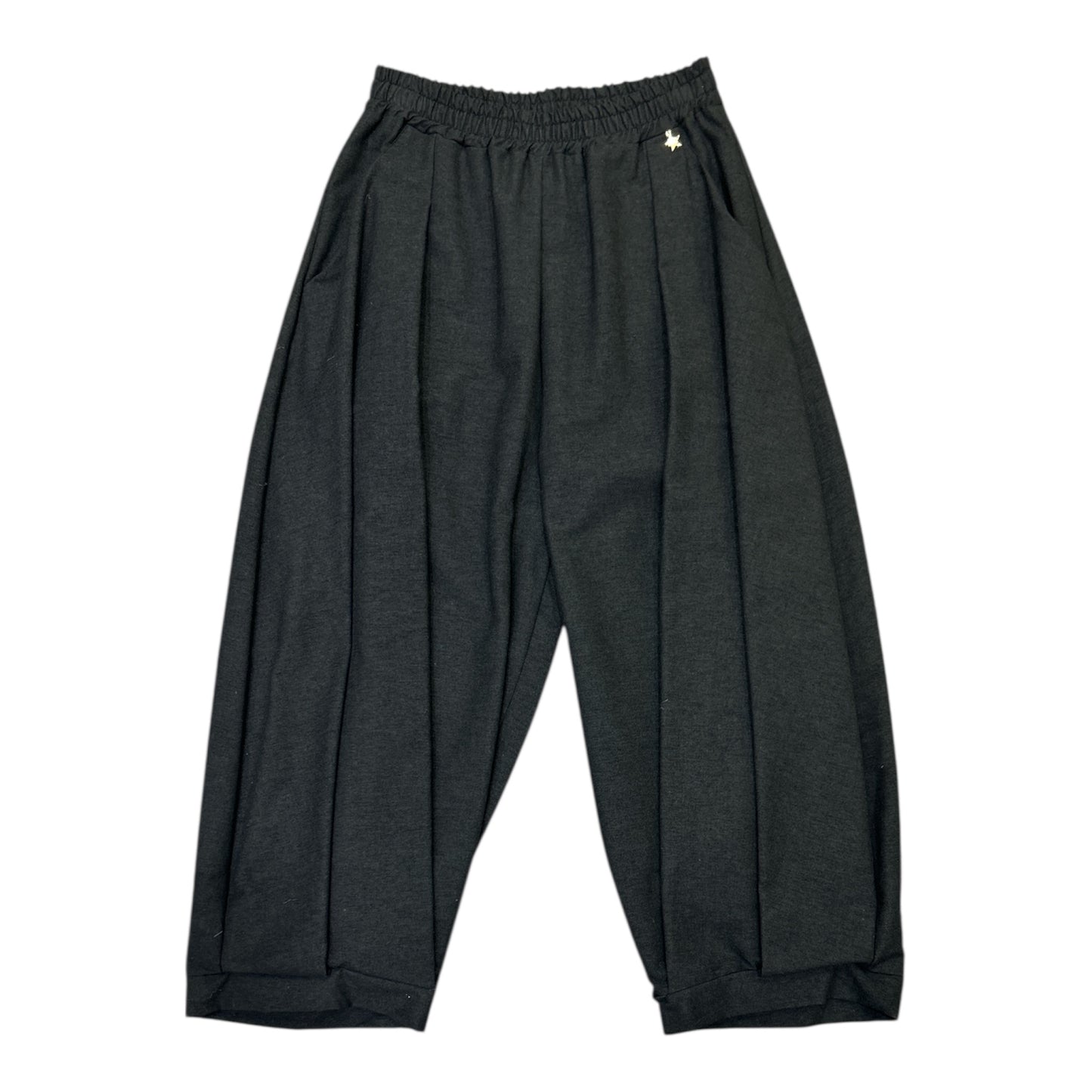 Pantalone oversize Souvenir donna in tinta unita