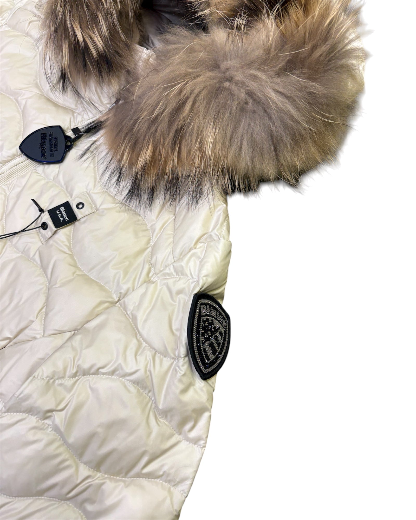 Giubbotto Blauer Aldie in nylon lucido