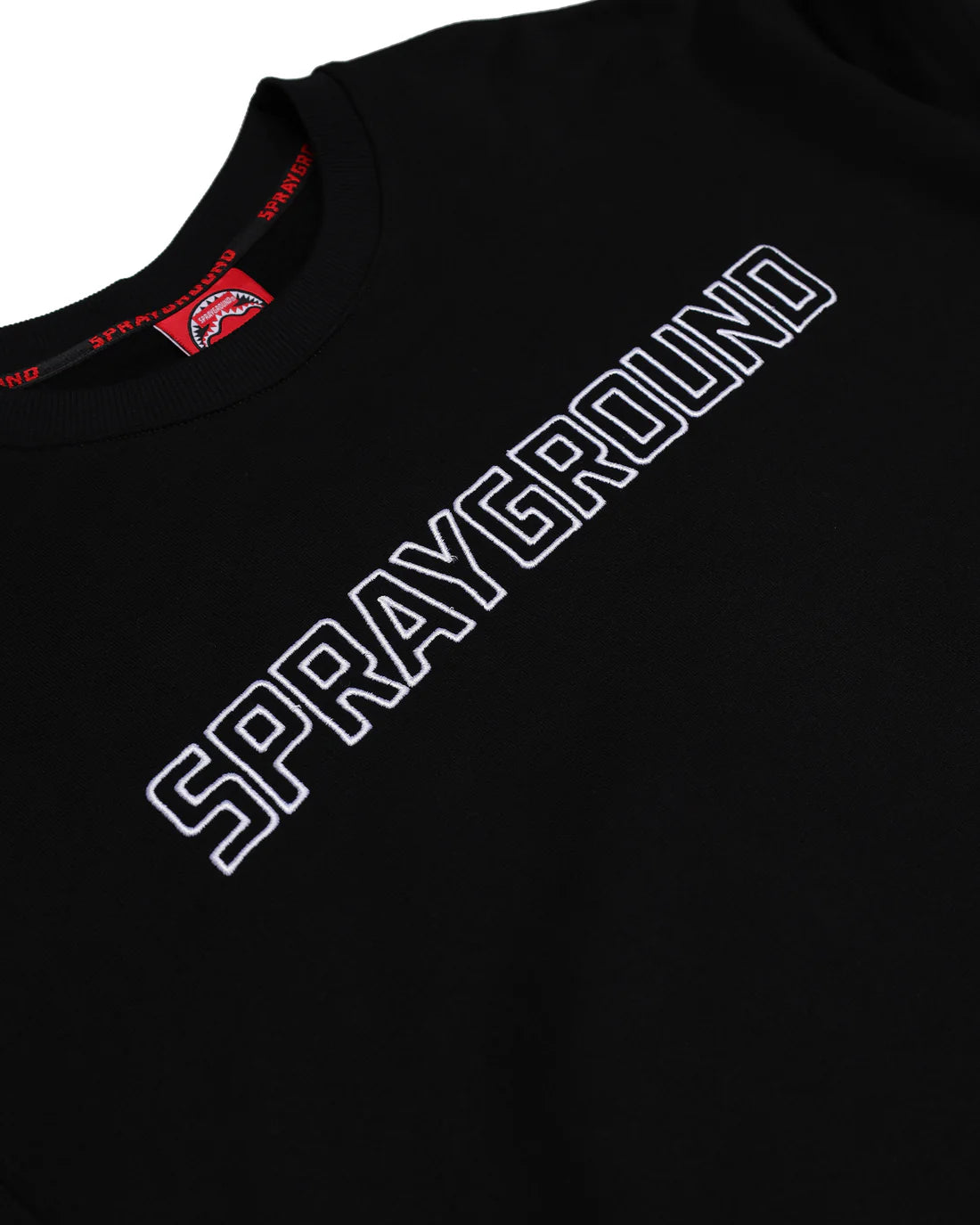 Ricamo felpa uomo SPRAYGROUND BASIC CREWNECK