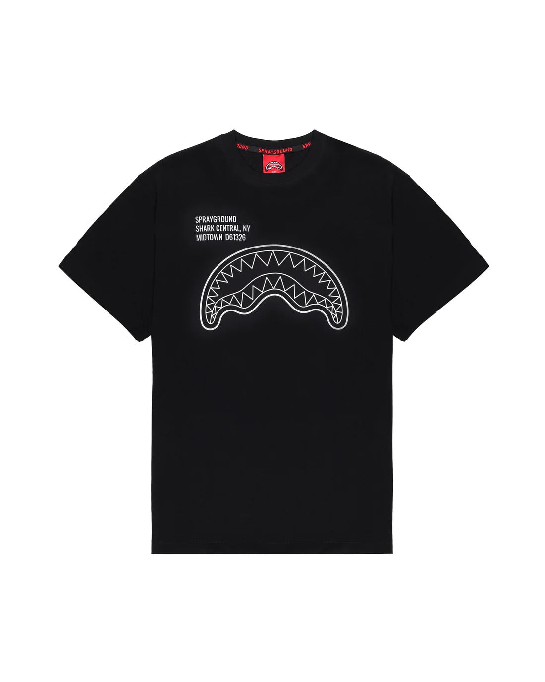 T-shirt uomo SPRAYGROUND BASIC CREWNECK cotone