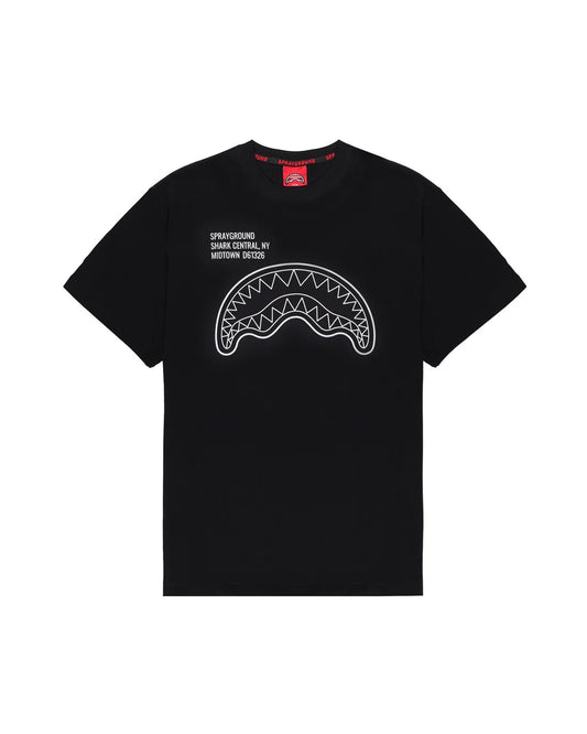 T-shirt uomo SPRAYGROUND BASIC CREWNECK cotone