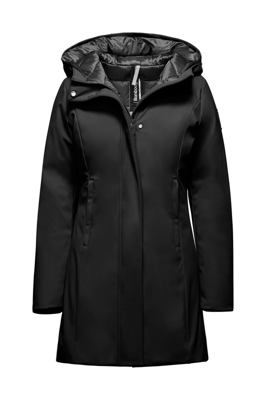 Giacca donna softshell impermeabile con imbottitura Primaloft