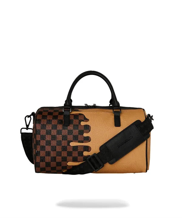 Borsa Sprayground Henny Melt Mini Duffle Marrone