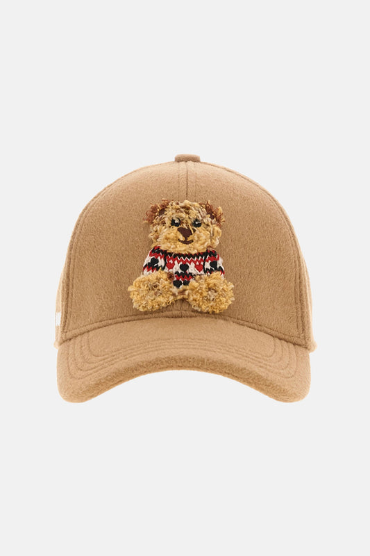 Cappello cammello con Visiera in Panno RUE MADAM MARVIN LOVE (Copia) (Copia)