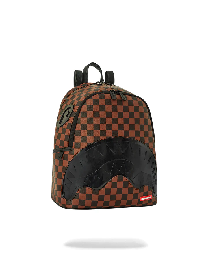 Zaino CLEAR RUBBER SHARKS IN PARIS SAVAGE BACKPACK Marrone - Sprayground