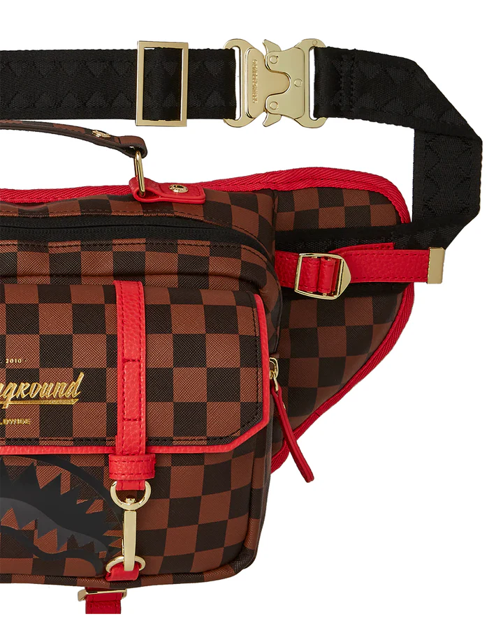 Marsupio TAKEOVER THE THRONE CROSSBODY CARGO Marrone - Sprayground