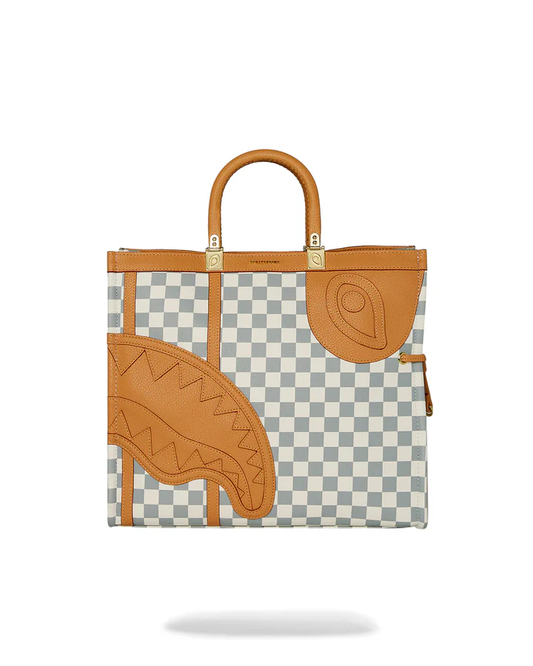 Borsa HENNY RACEWAY CREAM TORTUGA TOTE - Sprayground