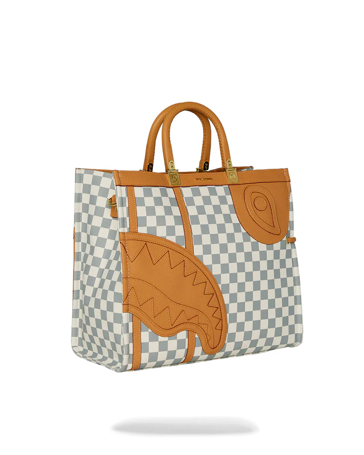 Borsa HENNY RACEWAY CREAM TORTUGA TOTE - Sprayground