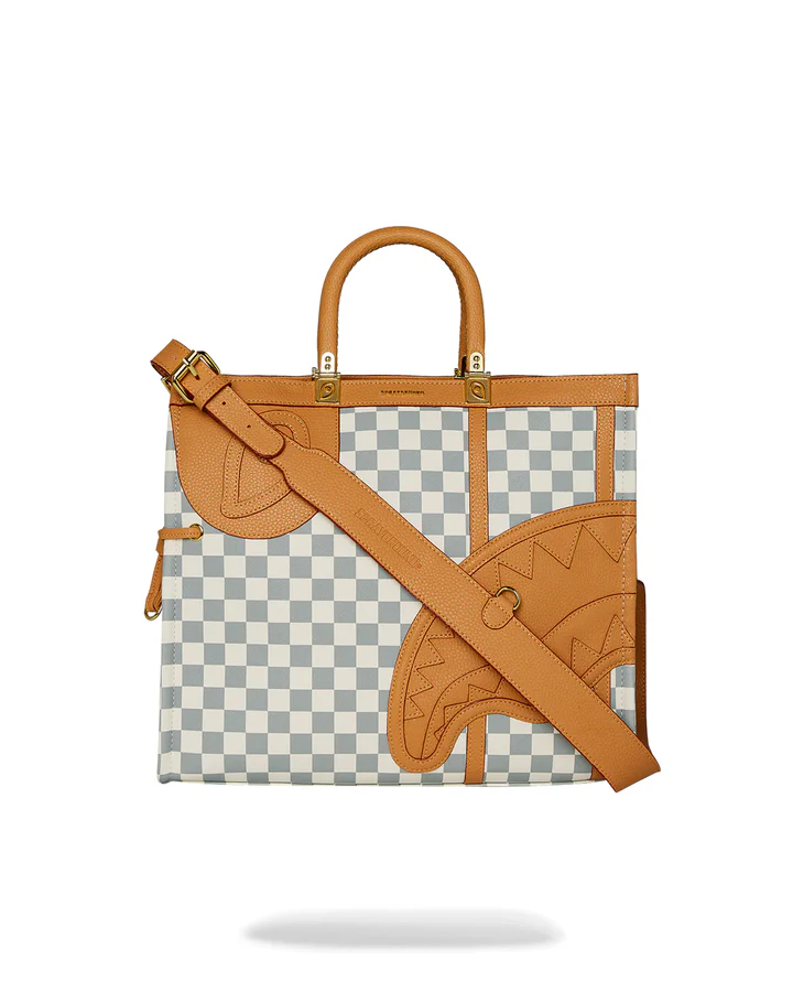 Borsa HENNY RACEWAY CREAM TORTUGA TOTE - Sprayground