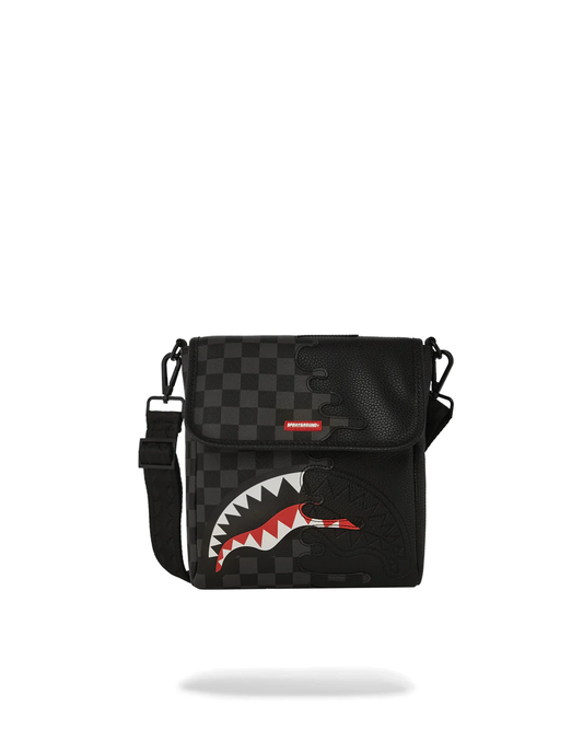 UNFINISHED SHARK MESSENGER SLING - Sprayground