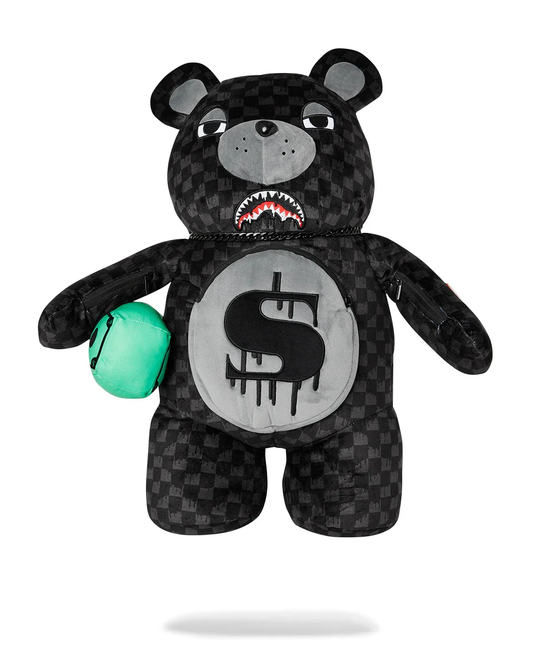 Zaino DRIPPING SHARKS IN PARIS MONEYBEAR TEDDY BEAR - Sprayground