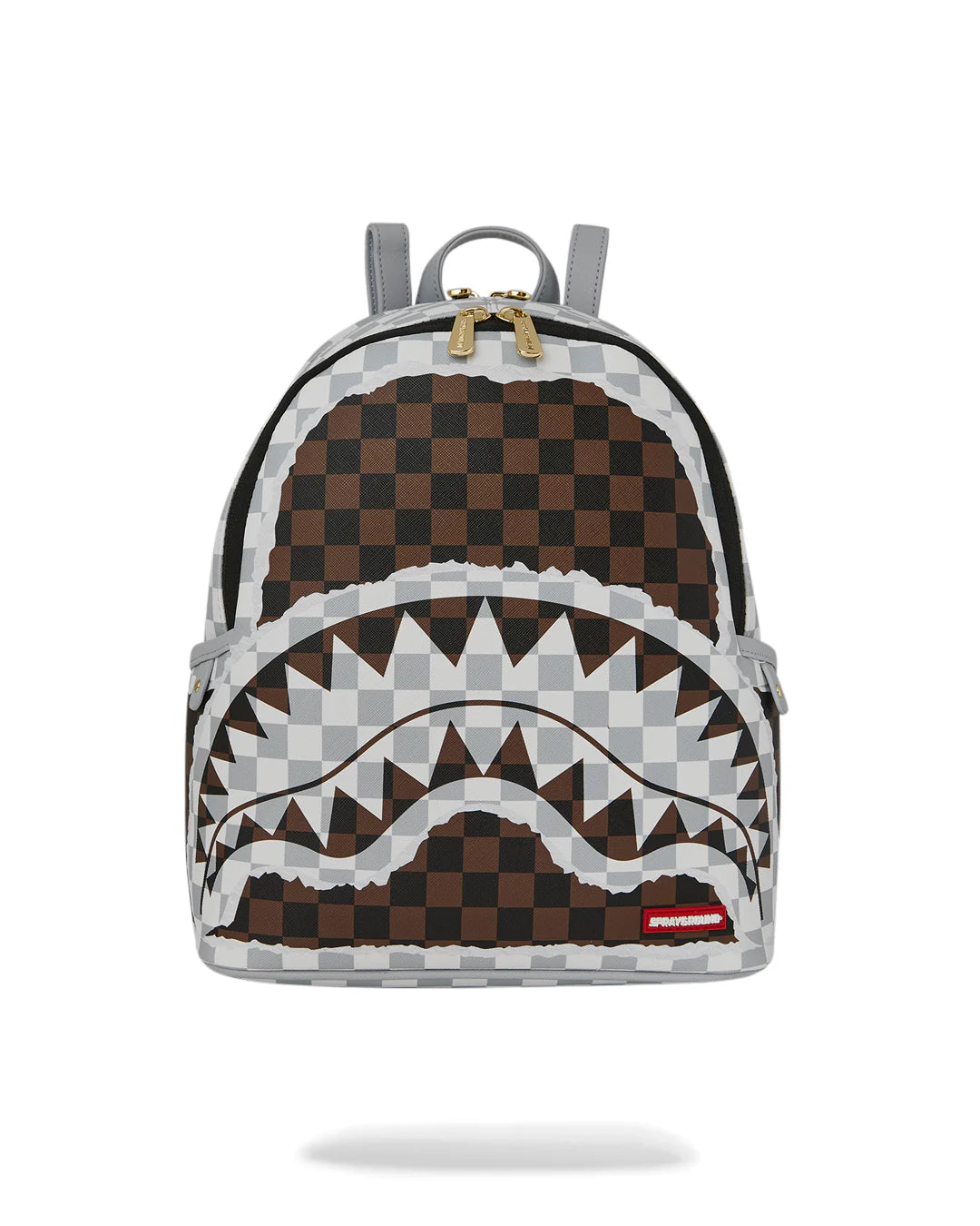 Zaino CREAM AND BROWN TEAR CHECK SAVAGE - Sprayground