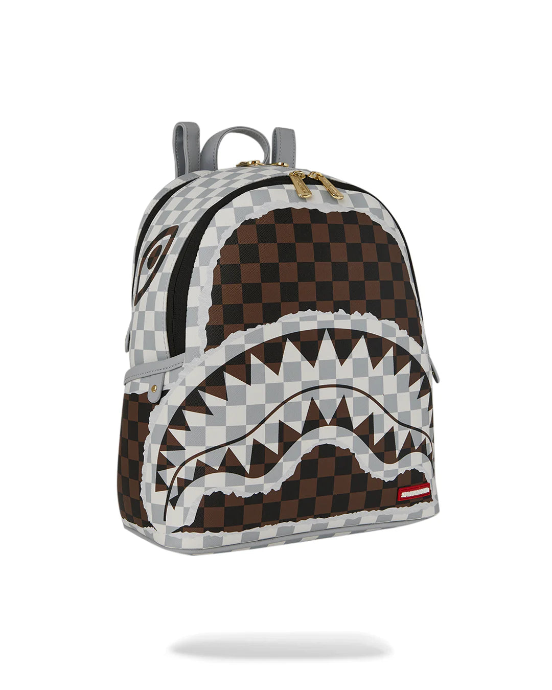 Zaino CREAM AND BROWN TEAR CHECK SAVAGE - Sprayground