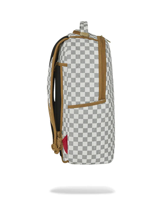 Zaino Graff Embossed Cream Check DLXSV Backpack Sprayground