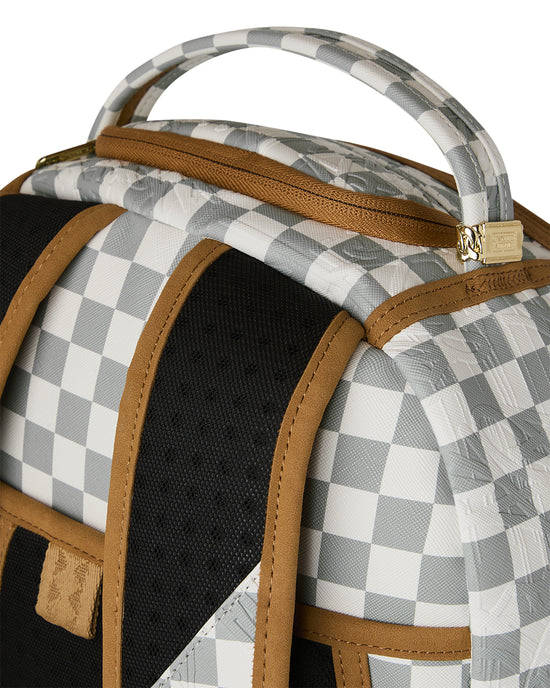 Zaino Graff Embossed Cream Check DLXSV Backpack Sprayground