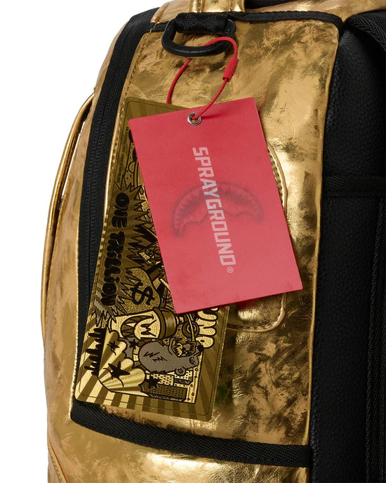 Zaino Gold Weathered Backpack Sprayground