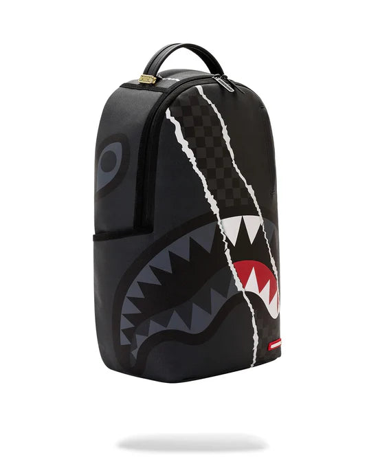 Zaino Center Rip Revealing Gray Check Backpack Sprayground