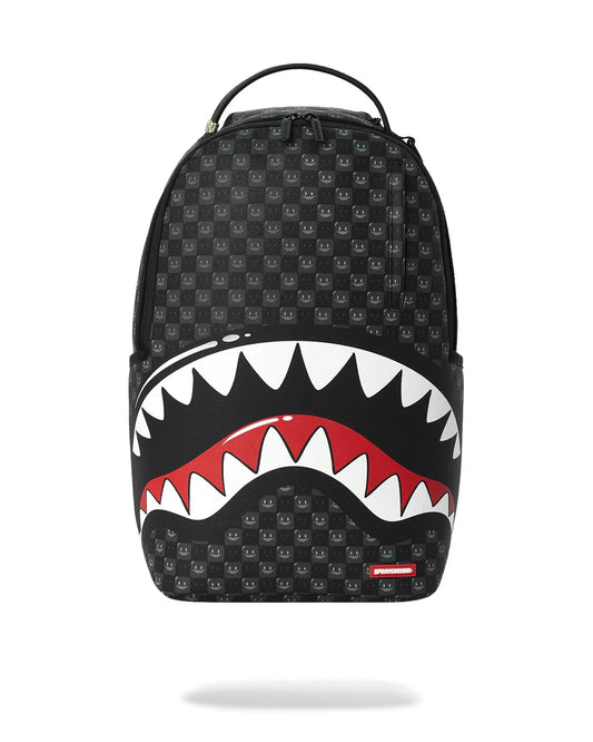 Zaino Sharks In Paris WTF Bubbly Black Check Backpack Sprayground