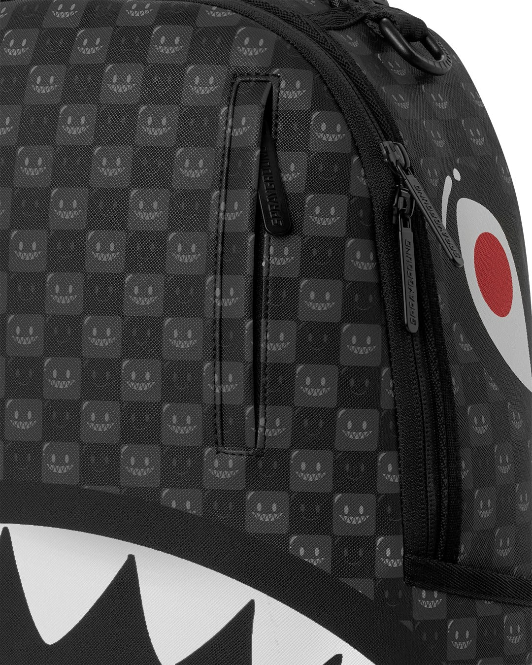 Zaino Sharks In Paris WTF Bubbly Black Check Backpack Sprayground