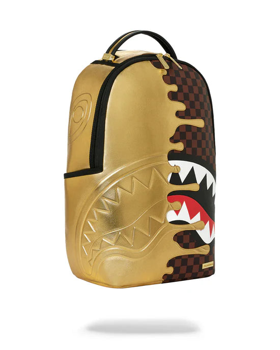 Zaino Sharks In Paris Gold Drip Backpack Sprayground