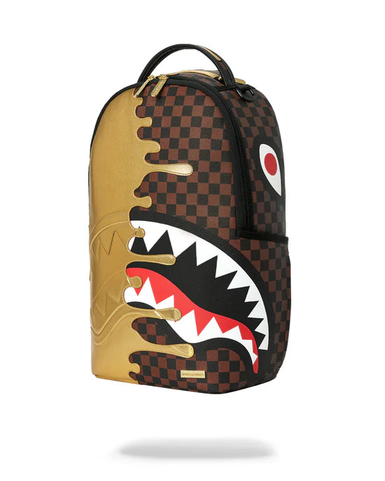 Zaino Sharks In Paris Gold Drip Backpack Sprayground