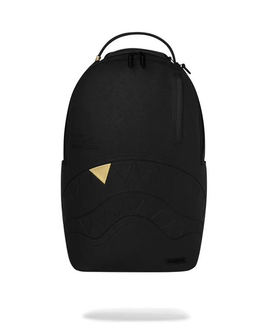 Zaino Blacked Out Embossed Gold Tooth Backpack Sprayground