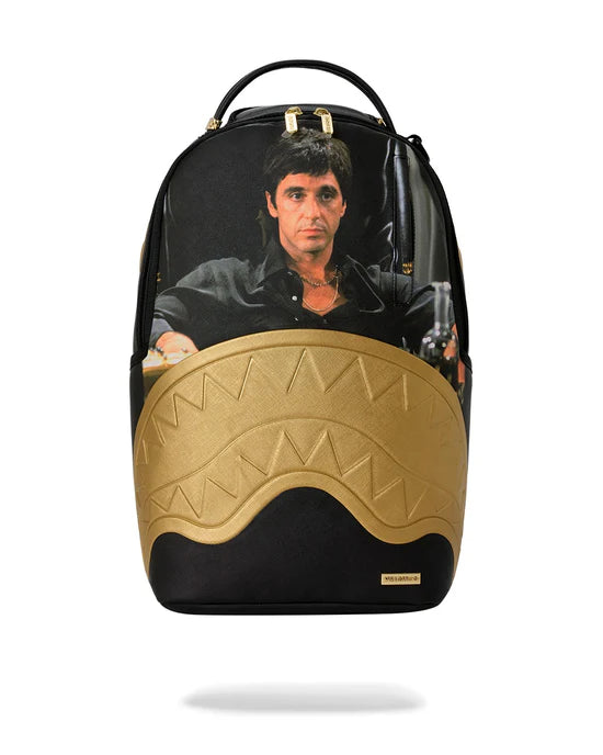 Zaino Scarface Gold Embossed Backpack Sprayground