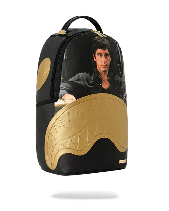Zaino Scarface Gold Embossed Backpack Sprayground