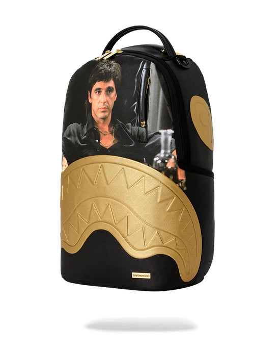 Zaino Scarface Gold Embossed Backpack Sprayground