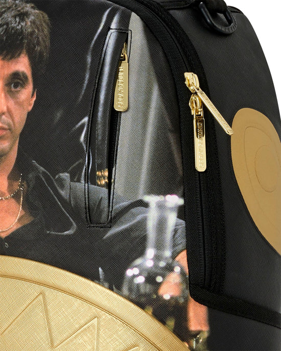 Zaino Scarface Gold Embossed Backpack Sprayground