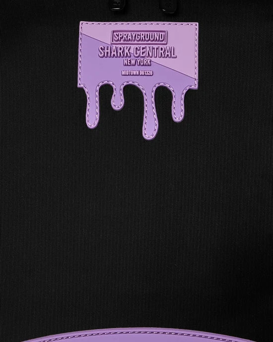 Zaino Sprayground Shark Central Light Purple Backpack