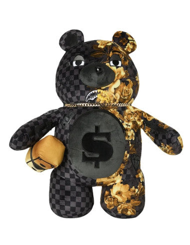 Zaino Orso Gold Floral Remix Moneybear Backpack Sprayground