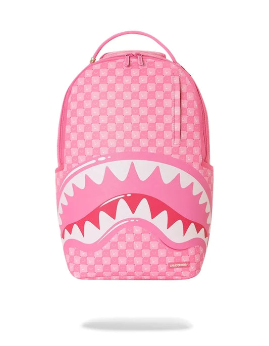 Zaino Sprayground Pink New Check Faces Backpack