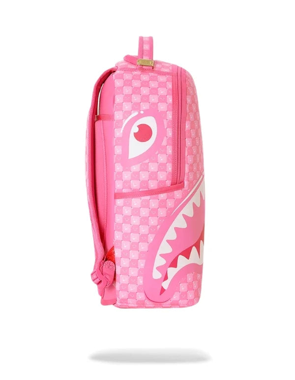 Zaino Sprayground Pink New Check Faces Backpack