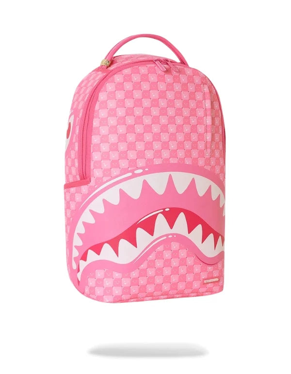 Zaino Sprayground Pink New Check Faces Backpack