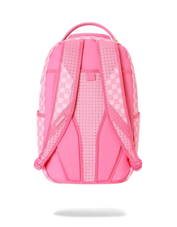Zaino Sprayground Pink New Check Faces Backpack