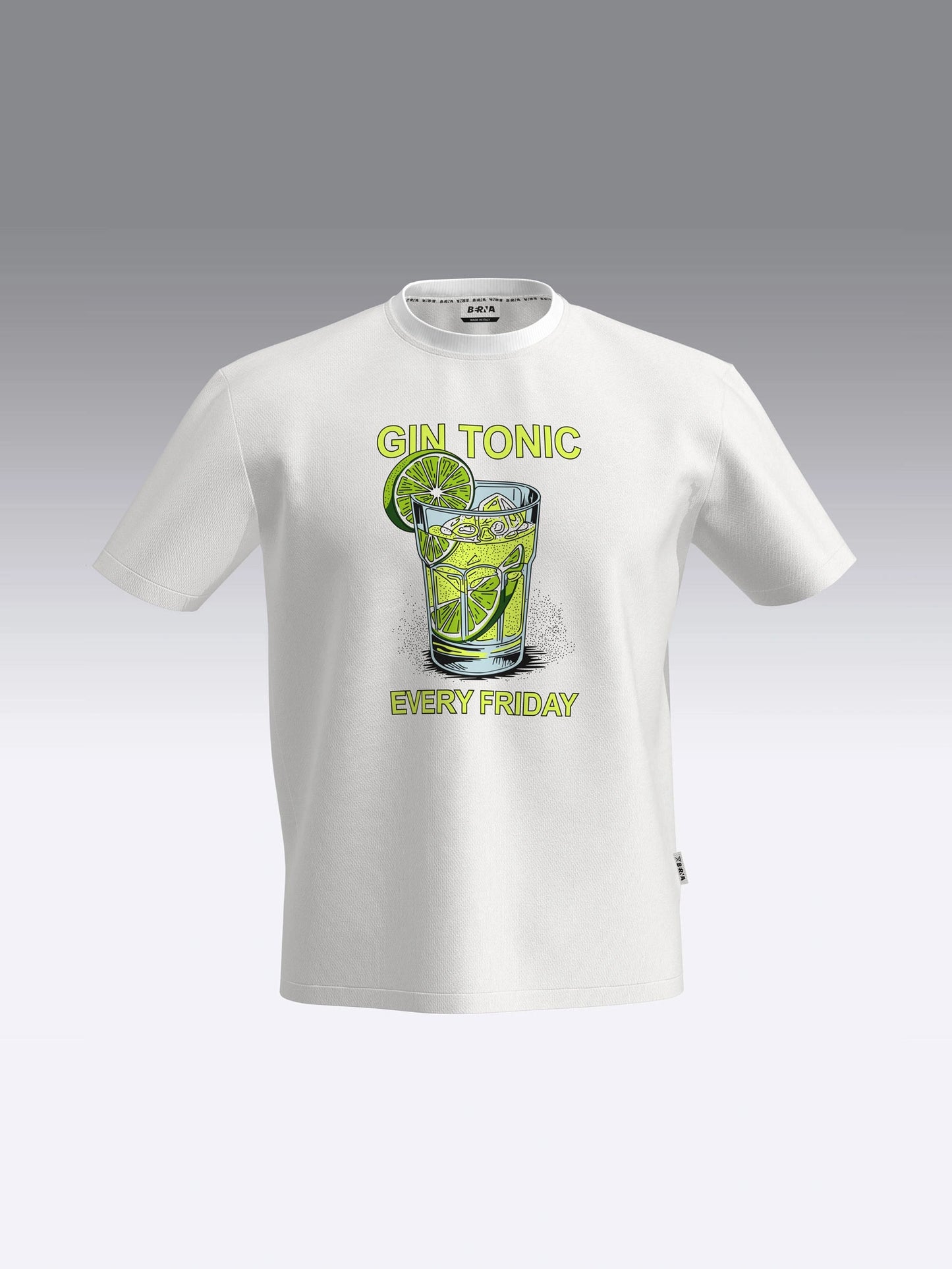 T-shirt con spacchi gin tonic - Berna