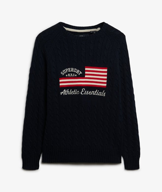 Maglione Cable Flag - Superdry