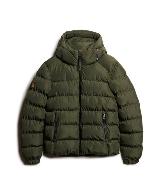 Giacca Puffer con Cappuccio - Superdry
