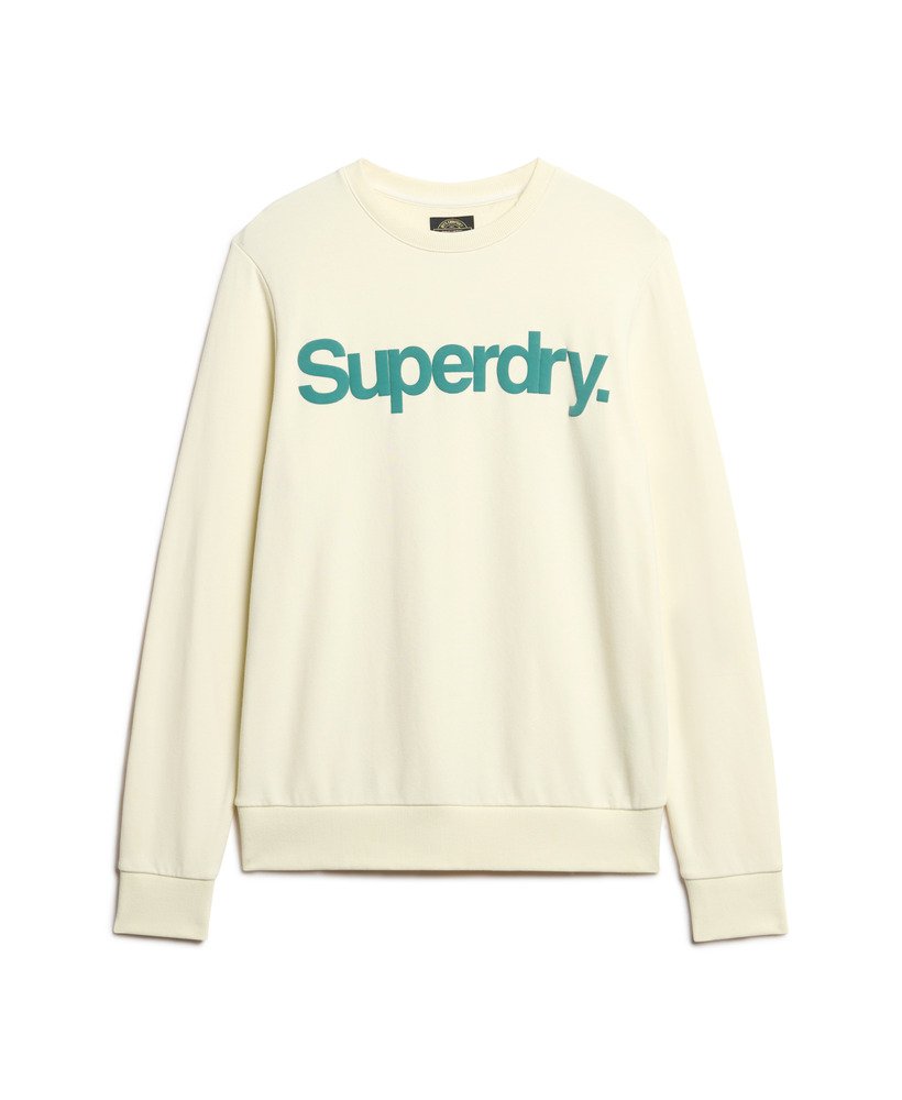 Felpa con logo a contrasto - Superdry