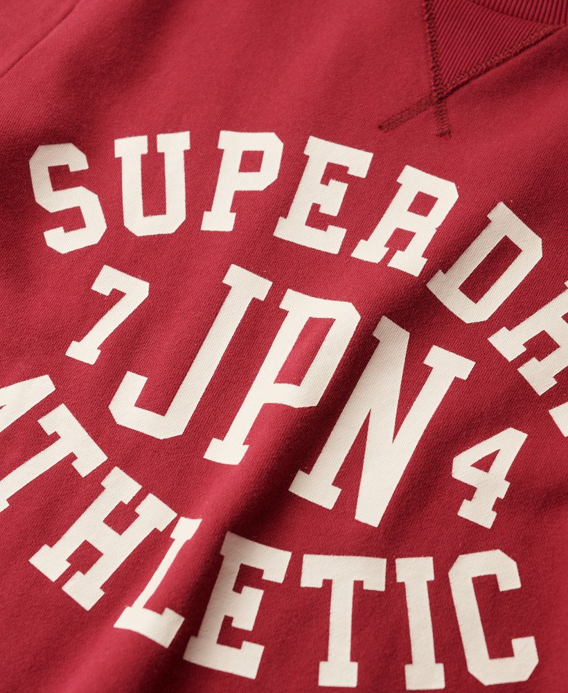 Felpa Athletic con stampa - Superdry