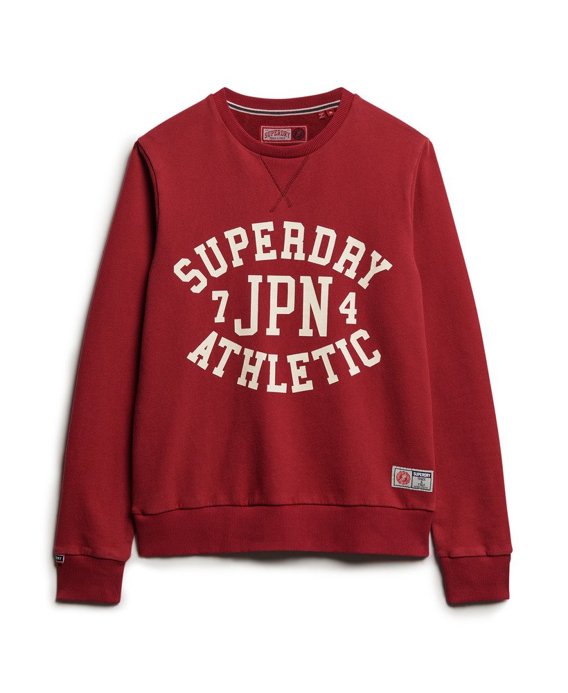 Felpa Athletic con stampa - Superdry