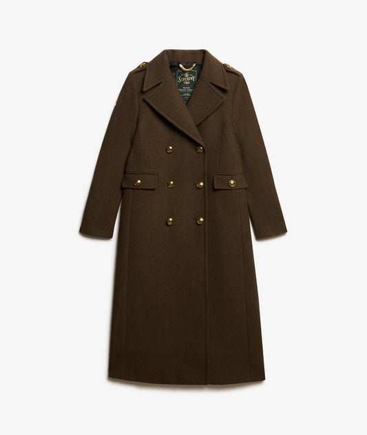 Cappotto Doppiopetto in Misto Lana - Superdry