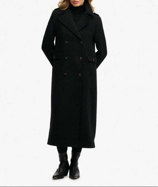 Cappotto Doppiopetto in Misto Lana - Superdry