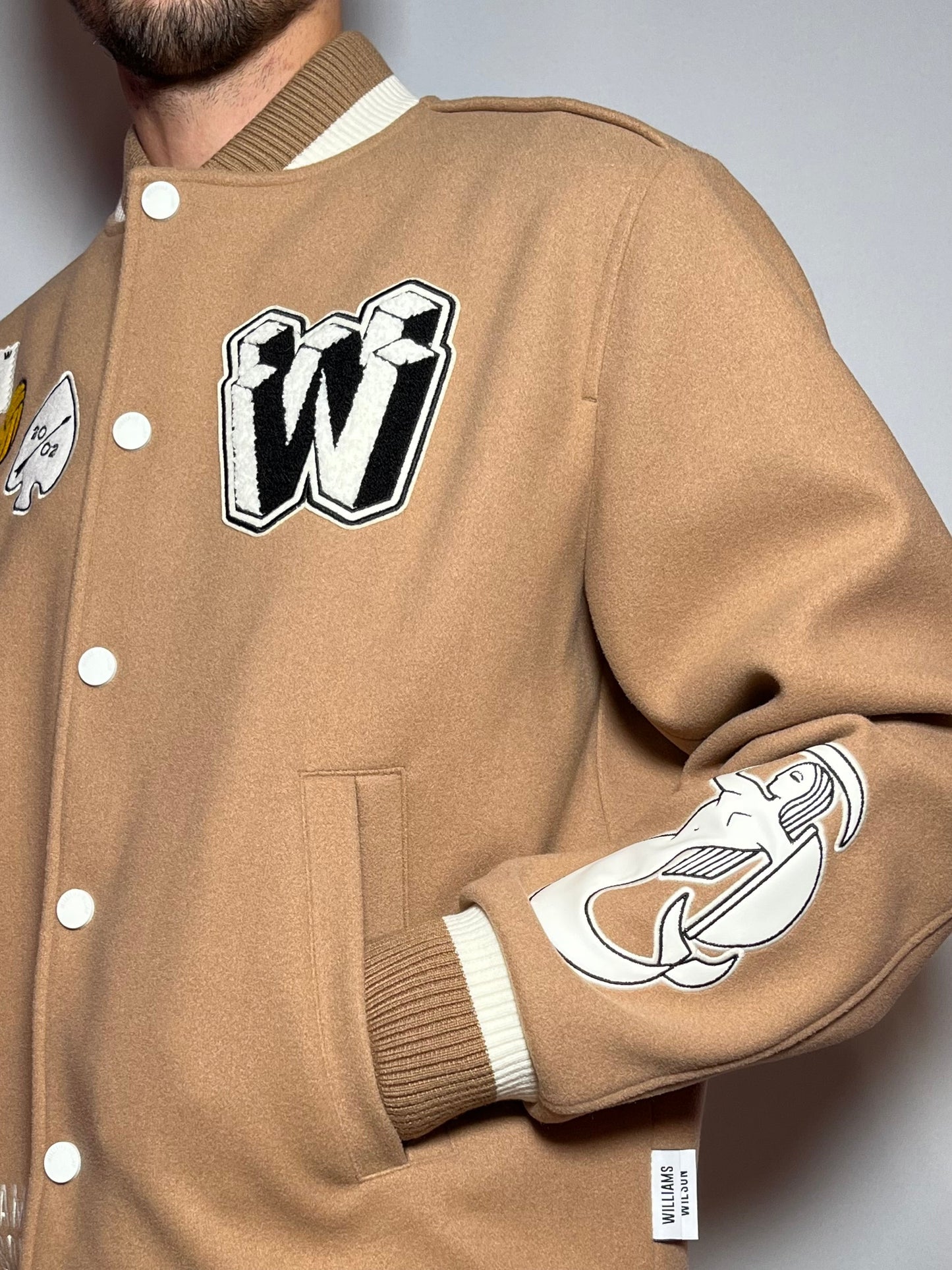 Bomber varsity jacket - Williams Wilson